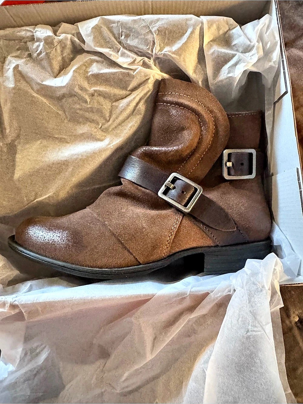 MiZ MooZ Dominique Ankle Boots in Brown EU 37 New